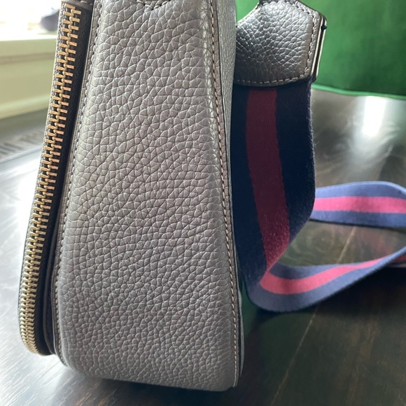 MARC JACOBS 'GOTHAM' LEATHER SADDLE BAG - Picture 10 of 12